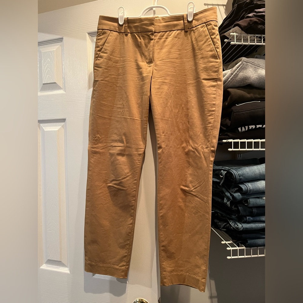 J. Crew Women's Tan Capris